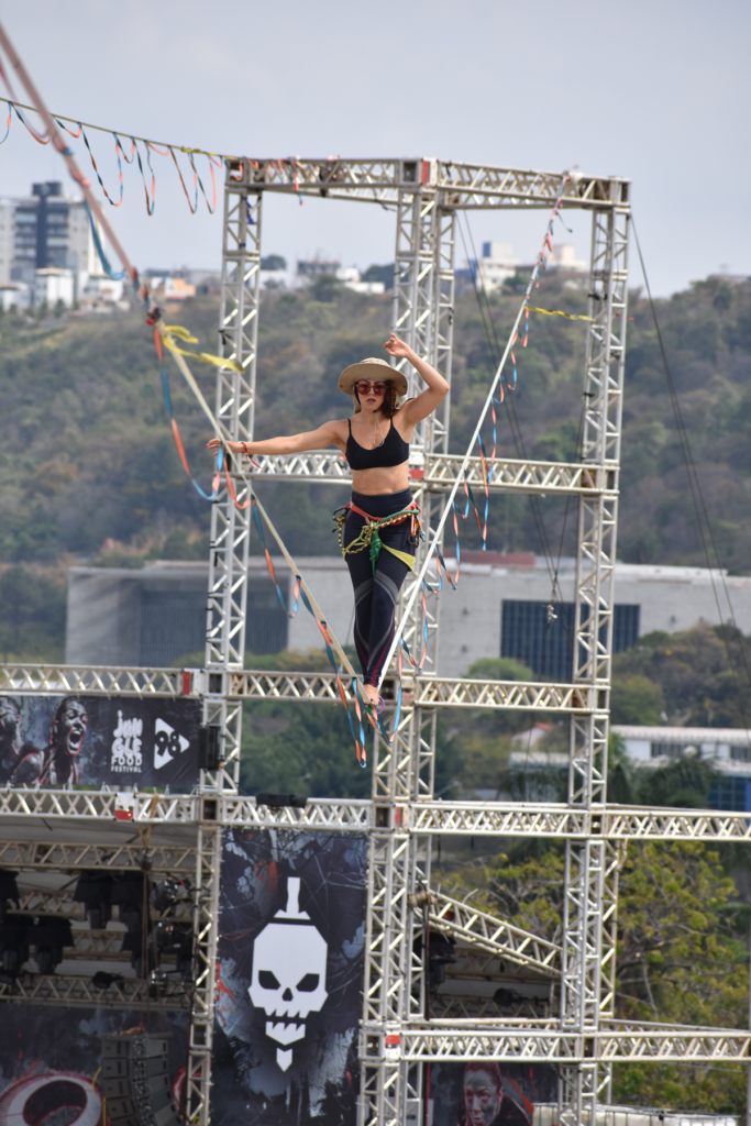 Fabiana ficou em 3º lugar no pódio da modalidade Speed Line em um festival multiesportivo da América Latina