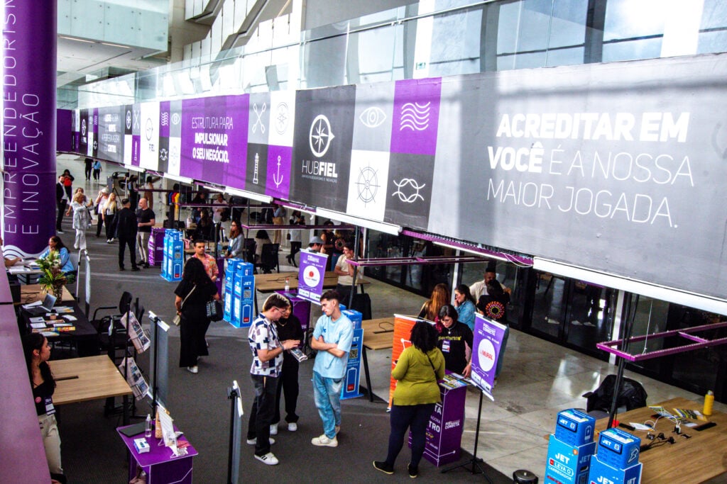 Feira de empreendedorismo Periférico na Neo Quimica Arena. 
